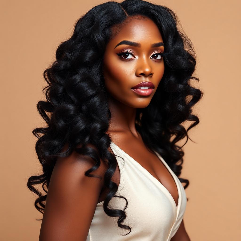 Burmese Wig · Natural Black — HD Lace 2x6 · 5x5 · 6x6 · 13x4 · 13x6