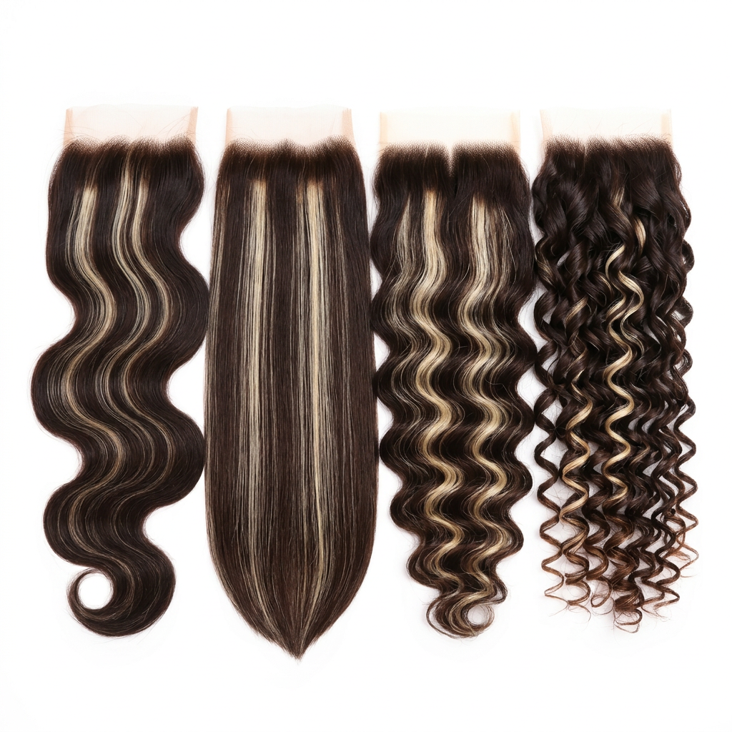 HD Lace Closure · B2/60A — HD Swiss Lace · Colour B2/60A