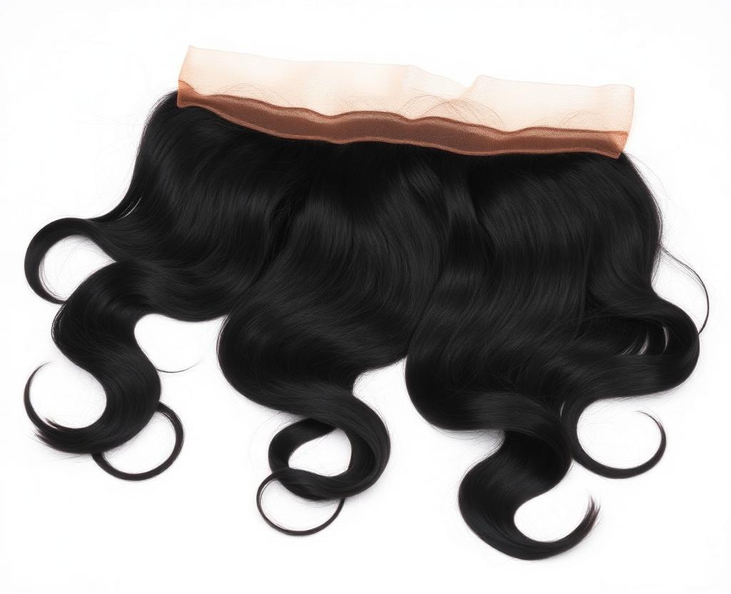 HD Lace Frontal · Body Wave · Natural Black — HD Swiss Lace · Colour 1B